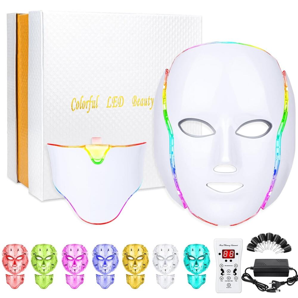 Colorful LED Beauty Skincare Mask
